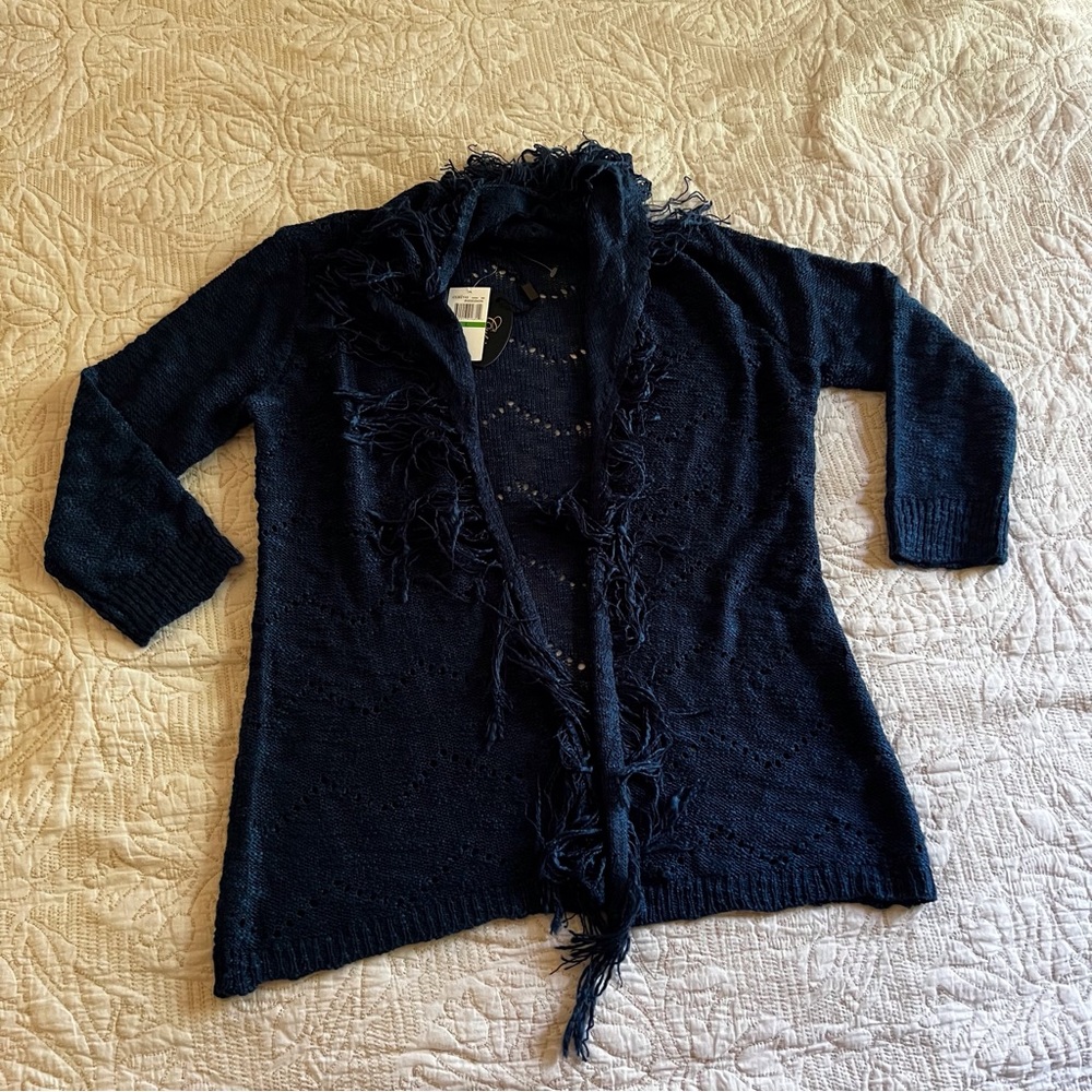 4 for $15✨CUPIO fringe cardigan